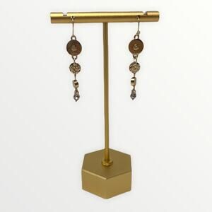 Melrose and Market Gold-tone Dangle Drop Earrings